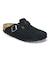 BIRKENSTOCK/メンズ 1027142 Boston LEVE BLACK ボストン レギュラー幅 スエードレザー サンダル シューズ ビルケンシュトック ムラサキスポーツ