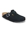 BIRKENSTOCK/メンズ 1027142 Boston LEVE BLACK ボストン レギュラー幅 スエードレザー サンダル シューズ ビルケンシュトック ムラサキスポーツ