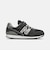 newbalance/17.0～22.0cm YV996 996 v3 Bungee with Top Strap ニューバランス キッズ シューズ スニーカー ムラサキスポーツ