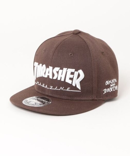 THRASHER/キッズ K-THR-C03K キャップ 帽子 スラッシャー 男の子 女の子 ムラサキスポーツ