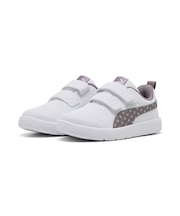 PUMA/17.0～21.0cm 398758 ベルクロ コートフレックス V3 DOTTY V PS キッズ シューズ サンダル 男の子 女の子 ムラサキスポーツ