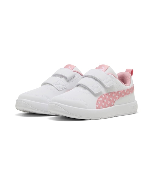 PUMA/17.0~21.0cm 398758 ベルクロ コートフレックス V3 DOTTY V PS キッズ シューズ サンダル 男の子 女の子 ムラサキスポーツ
