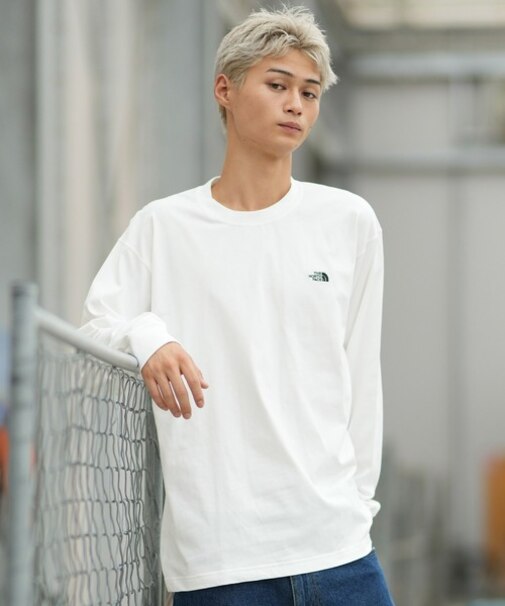 THE NORTH FACE/ロングスリーブフラッシュドライヌプシコットンティー NT32535 長袖Tシャツ ザ・ノースフェイス ユニセックス メンズ ムラサキスポーツ【正規代理店】