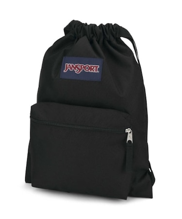 JANSPORT/14L DRAW SACK ドローサック BLACK JS0A83LQ008 バックパック ナップサック ジャンスポーツ ユニセックス メンズ レディース ムラサキスポーツ