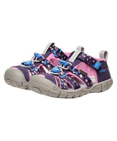 KEEN/15.0~19.5cm 1030806 SEACAMP II CNX シーキャンプツー シーエヌエックス 軽量 水陸両用 キーン キッズ サンダル シューズ アウトドア ムラサキスポーツ