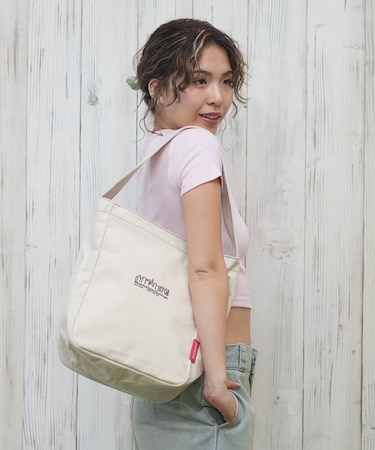 【限定】Manhattan Portage/ショルダーバッグ PINE STREET SHOULDER CANVAS LITE 25 MP2415CVL25 キャンバス 雑貨 マンハッタンポーテージ ユニセックス メンズ レディース ムラサキスポーツ限定