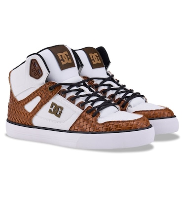 DC Shoes/ユニセックス DM254301 PURE HIGH-TOP SE SN ディーシーシューズ シューズ スニーカー ムラサキスポーツ
