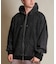 【限定】DEARLAURE/DENIM PARKA JK D25F-0105 デニム パーカー ジャケット ジップアップ フーディー ウォッシュ加工 ヴィンテージ風 ディアローレル メンズ ムラサキスポーツ限定
