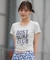 ROXY/WITH HEART TINY RST261086 半袖 Tシャツ チビT 丈短め ロキシー レディース ムラサキスポーツ