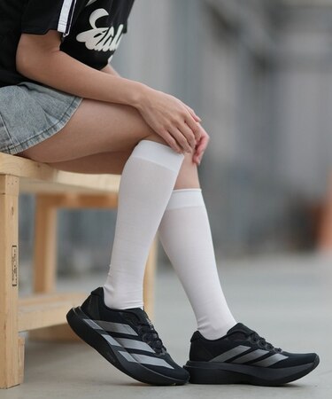 adidas/レディース JR4737 Adizero EVO SL WOVEN W アディゼロ 厚底 ランニング アディダス シューズ スニーカームラサキスポーツ