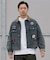 【限定】SANTACRUZ/502261101 SC PATCHES DENIM JACKET デニムジャケット サンタクルーズ メンズ ムラサキスポーツ限定