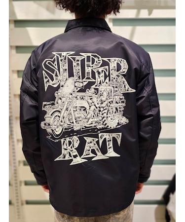 SUPER RAT/25-SR-MU-CJ-02 コーチジャケット アウター スーパーラット メンズ ムラサキスポーツ