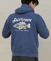 SALTYCREW/75-270 TACKLE SHOP PARKA ZIP ピグメント加工 ジップアップパーカー 長袖 ソルティクルー メンズ ムラサキスポーツ