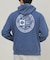 SALTYCREW/75-271 LEGENDS　PARKA ピグメント加工 ジップアップパーカー 長袖 ソルティクルー メンズ ムラサキスポーツ