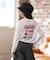 ELEMENT/キッズ GIRL BG025062 ACOMPANY LS 親子でお揃い ショート丈 短丈 半袖Tシャツ エレメント 女の子 ムラサキスポーツ