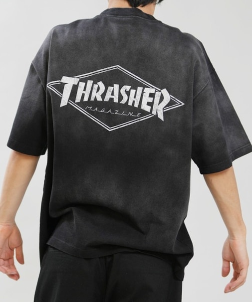 THRASHER/262TH1ST078 半袖Tシャツ スラッシャー メンズ ムラサキスポーツ