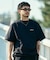 【ムラサキスポーツ限定】DEAR LAUREL×GRAMICCI/GMJ5-S2008 水陸両用 ユーティリティ 撥水 セットアップ対応 半袖Tシャツ ディアローレル×グラミチ メンズ ムラサキスポーツ