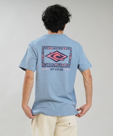 【ムラサキスポーツ限定】RIP CURL/RCM6S-2106 OF THE SEARCH TEE RC 半袖Tシャツ リップカール メンズ ムラサキスポーツ