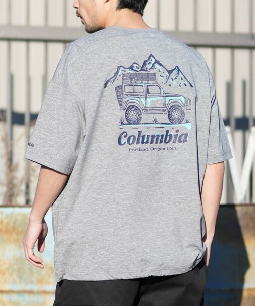 【ムラサキスポーツ別注】Columbia/PM0938 吸湿速乾 水陸両用 リラックスフィット ラッシュユーティリティショートスリーブTシャツ 半袖Tシャツ コロンビア メンズ ムラサキスポーツ限定