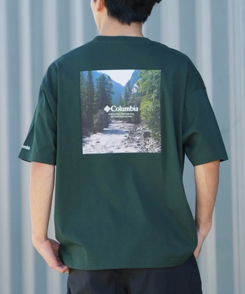 【ムラサキスポーツ別注】Columbia/PM0963 吸湿速乾 紫外線防止 リラックスフィット 綿混ショートスリーブTシャツ 半袖Tシャツ コロンビア メンズ ムラサキスポーツ限定