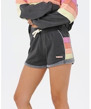 RIP CURL/04XWWS パンツ ショーツ セットアップ対応 SURF REVIVAL FLEECE SHORT インポート リップカール レディース ムラサキスポーツ