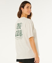 RIP CURL/0MJWTE 半袖Tシャツ インポート SPORTS DEPARTMENT HERI リップカール レディース ムラサキスポーツ
