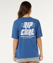 RIP CURL/0MJWTE 半袖Tシャツ インポート SPORTS DEPARTMENT HERI リップカール レディース ムラサキスポーツ
