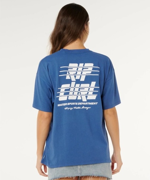 RIP CURL/0MJWTE 半袖Tシャツ インポート SPORTS DEPARTMENT HERI リップカール レディース ムラサキスポーツ