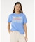RIP CURL/0NCWTE 半袖Tシャツ MALIBU RELAXED TEE インポート リップカール レディース ムラサキスポーツ
