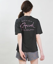 RIP CURL/RCL6S-4304 ラッシュガード 半袖Tシャツ UVケア WIDE FIT TEE リップカール レディース ムラサキスポーツ