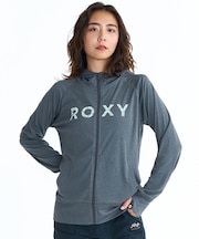 ROXY/RLY261033 水陸両用 長袖ラッシュガード ジップアップパーカー HORIZON HOODIE ロキシー レディース ムラサキスポーツ