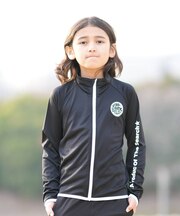 RIPCURL/キッズ RCK6S-4302 WET ICON KIDS RASH 水着 対塩素 長袖 ジップアップ ラッシュガード リップカール 男の子 女の子 ムラサキスポーツ