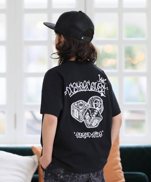 DC Shoes/キッズ YST262506 26 KD PLAY SS Tシャツ 半袖 ディーシーシューズ 男の子 女の子 ムラサキスポーツ