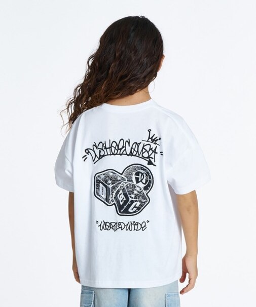 DC Shoes/キッズ YST262506 26 KD PLAY SS Tシャツ 半袖 ディーシーシューズ 男の子 女の子 ムラサキスポーツ