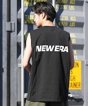 NEWERA/水着 14774240 ユーティリティー スリーブレス テックTシャツ 耐塩素・耐海水仕様 吸汗速乾、UVカット ラッシュガード タンクトップ ニューエラ メンズ ムラサキスポーツ