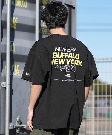 NEWERA/水着 14774257 半袖 ユーティリティー オーバーサイズ 耐塩素・耐海水仕様 吸汗速乾、UVカット ラッシュガード Tシャツ ニューエラ メンズ ムラサキスポーツ