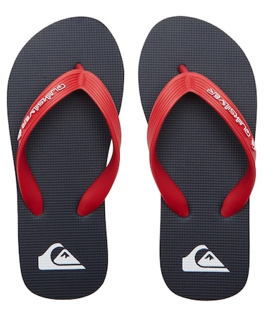 QUIKSILVER/キッズ 18.0~22.0cm AQBL100586 MOLOKAI CORE YOUTH ビーチサンダル クイックシルバー 男の子 ムラサキスポーツ