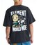 ELEMENT/BG021220 WORLD WIDE SS 半袖Tシャツ エレメント メンズ ムラサキスポーツ