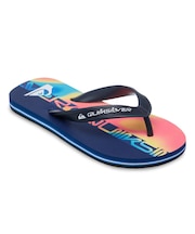 QUIKSILVER/キッズ 18.0~22.0cm EQBL100031 MOLOKAI ART 26 YOUTH ビーチサンダル クイックシルバー 男の子 ムラサキスポーツ