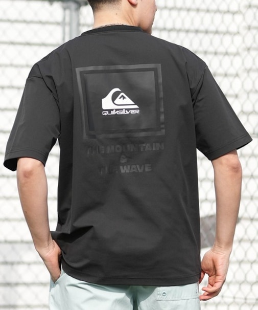 【ムラサキスポーツ別注】QUIKSILVER/水着 QLY261624M ラッシュガード 半袖 Tシャツ メンズ UVカット 速乾 接触冷感 水陸両用 クイックシルバー メンズ ムラサキスポーツ限定