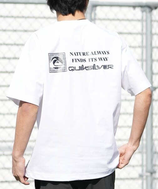 【ムラサキスポーツ別注】QUIKSILVER/水着 QLY261625M ラッシュガード 半袖 Tシャツ メンズ UVカット 速乾 接触冷感 水陸両用 クイックシルバー メンズ ムラサキスポーツ限定