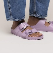 BIRKENSTOCK/レディース 1030412 Arizona Big Buckle EVA Narrow アリゾナ ビッグバックル EVA 水陸両用 サンダル シューズ ビルケンシュトック ムラサキスポーツ