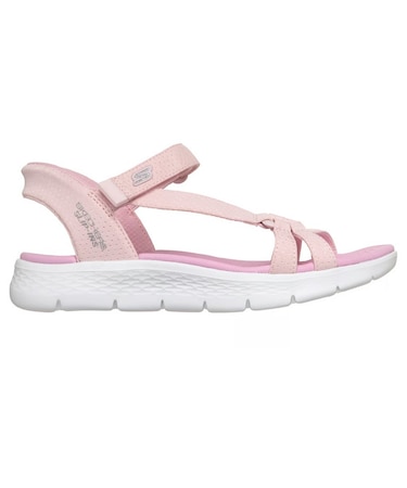 SKECHERS/キッズ 17.0~23.0cm GO WALK FLEX SANDAL-LOTS 303028L-LTPK「スリップイン」仕様 サンダル スケッチャーズ ムラサキスポーツ