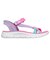 SKECHERS/キッズ 17.0～23.0cm GO WALK FLEX SANDAL-LOTS 303028L-MLT「スリップイン」仕様 サンダル スケッチャーズ ムラサキスポーツ
