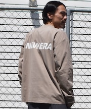 NEWERA/水着 14774270 長袖 ユーティリティー オーバーサイズ 耐塩素・耐海水仕様 吸汗速乾、UVカット ラッシュガード Tシャツ ニューエラ メンズ ムラサキスポーツ