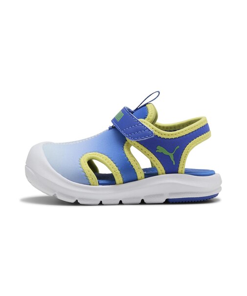 PUMA/12.0~16.5cm 404951 速乾 水陸両用 水遊び ファンレーサー サンダル COME ON V インファント キッズ シューズ 男の子 女の子 ムラサキスポーツ