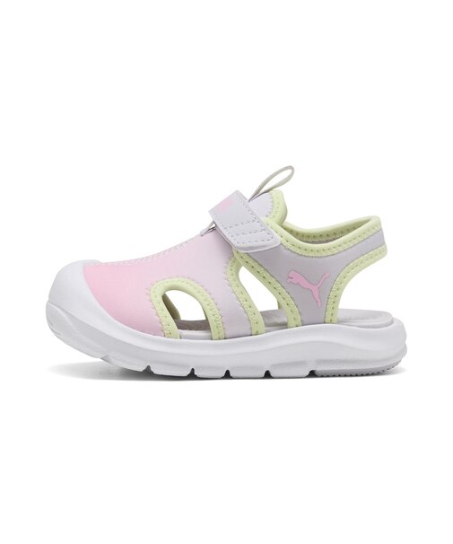PUMA/12.0~16.5cm 404951 速乾 水陸両用 水遊び ファンレーサー サンダル COME ON V インファント キッズ シューズ 男の子 女の子 ムラサキスポーツ