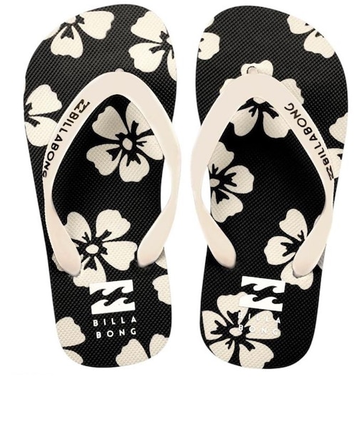 BILLABONG/18.0~22.0cm BG015990 KIDS PRINTED FLIP FLOPS ビーチサンダル ビラボン キッズ シューズ サンダル 男の子 女の子 ムラサキスポーツ
