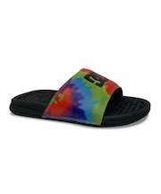 DC Shoes/17.0~24.0cm DK261007 Ks BOLSA ビーチサンダル スライドサンダルディーシーシューズ キッズ シューズ サンダル 男の子 女の子 ムラサキスポーツ