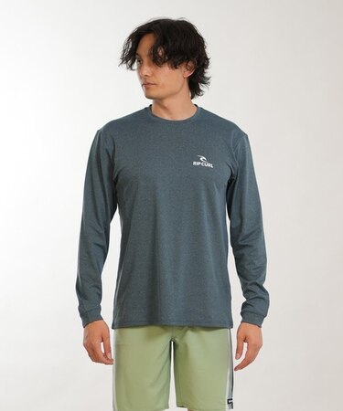 RIPCURL/水着 166MRV 長袖 STACK UPF L/S UVケアラッシュガード リップカール メンズ ムラサキスポーツ